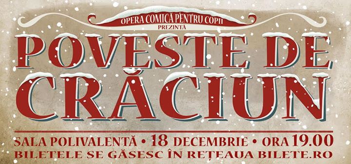 "Poveste de Crăciun", cel mai mare eveniment de Sărbători din București