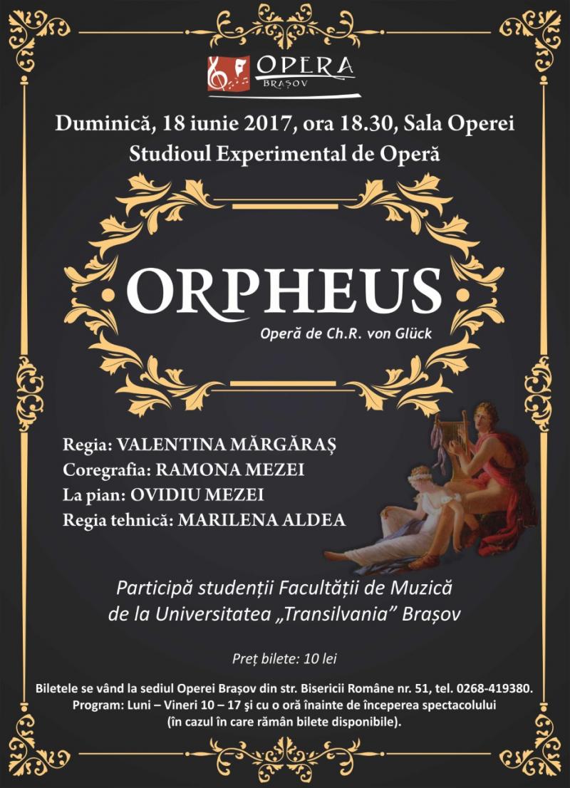 Orpheus", 18 iunie 2017