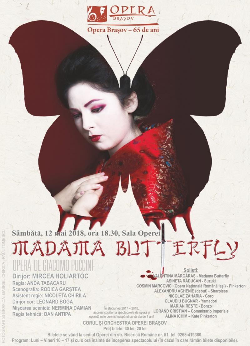 "Madama Butterfly", visul frânt al unui fluture