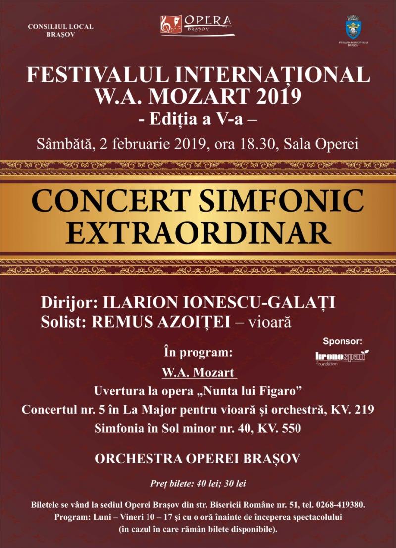 Violonistul Remus Azoiței, pentru prima dată la Opera Brașov