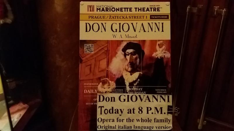 Don Giovanni Marionetanni la Praga. La ci darem la marioneta