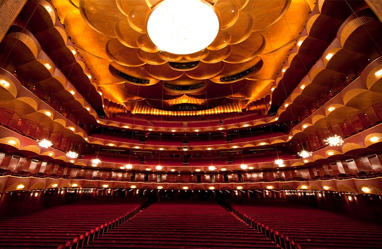 New York Opera schedule for 12-18th of April