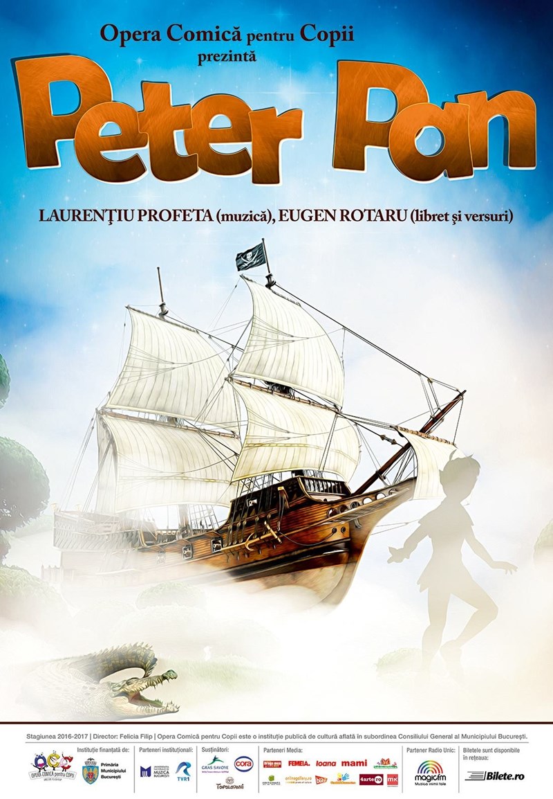 Peter Pan la Opera ComicÄƒ pentru Copii