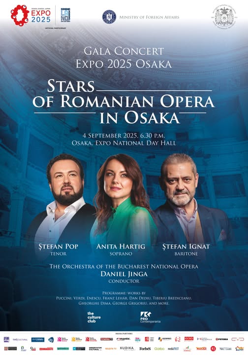Concert de gală, Stele ale Operei Româneşti la Osaka, Japonia