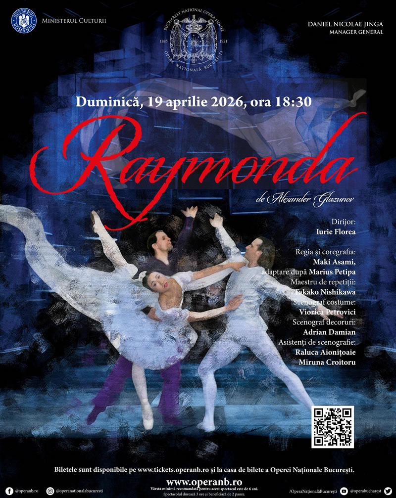 O seară în pași de dans, Raymonda la Opera Națională București 