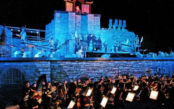 Veliko Tarnovo, Tsarevets, Tosca, Sofia Opera House