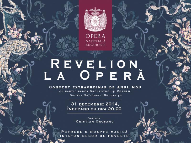 S-au pus în vânzare biletele pentru Revelionul la Opera Naţională Bucureşti