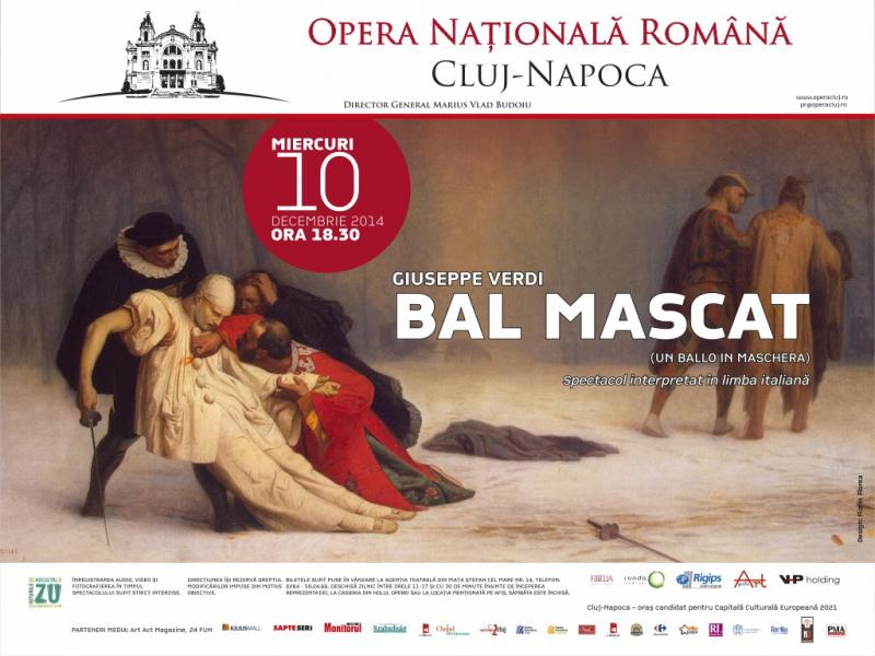 "Bal Mascat" la Opera Națională Română din Cluj