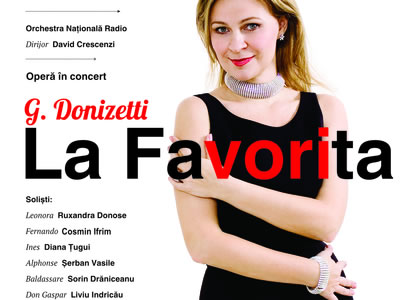 "La Favorita" cu Ruxandra Donose, la Sala Radio