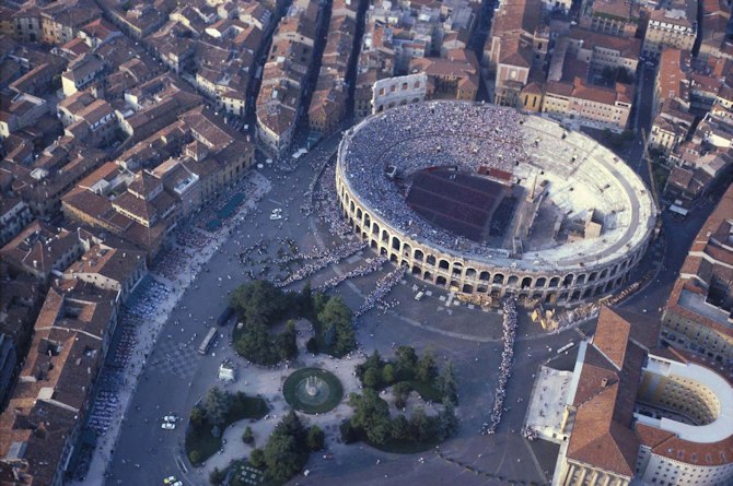 Arena di Verona, programma di luglio