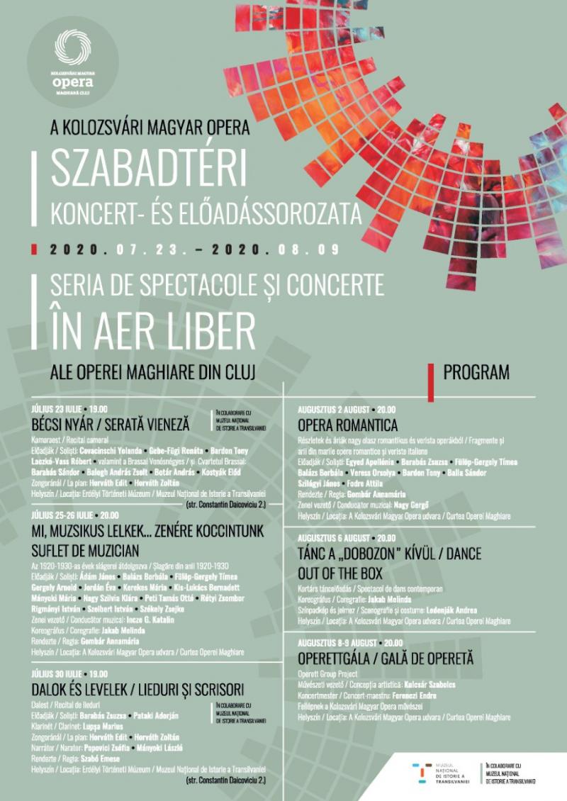Seria de spectacole și concerte în aer liber ale Operei Maghiare