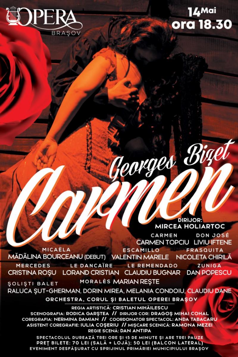 „Carmen” la Opera Brașov