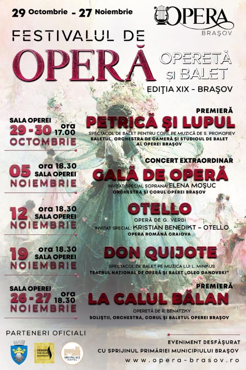 Festivalul de OperÄƒ, OperetÄƒ È™i Balet 2022 Ã®ncepe cu un spectacol dedicat copiilor!