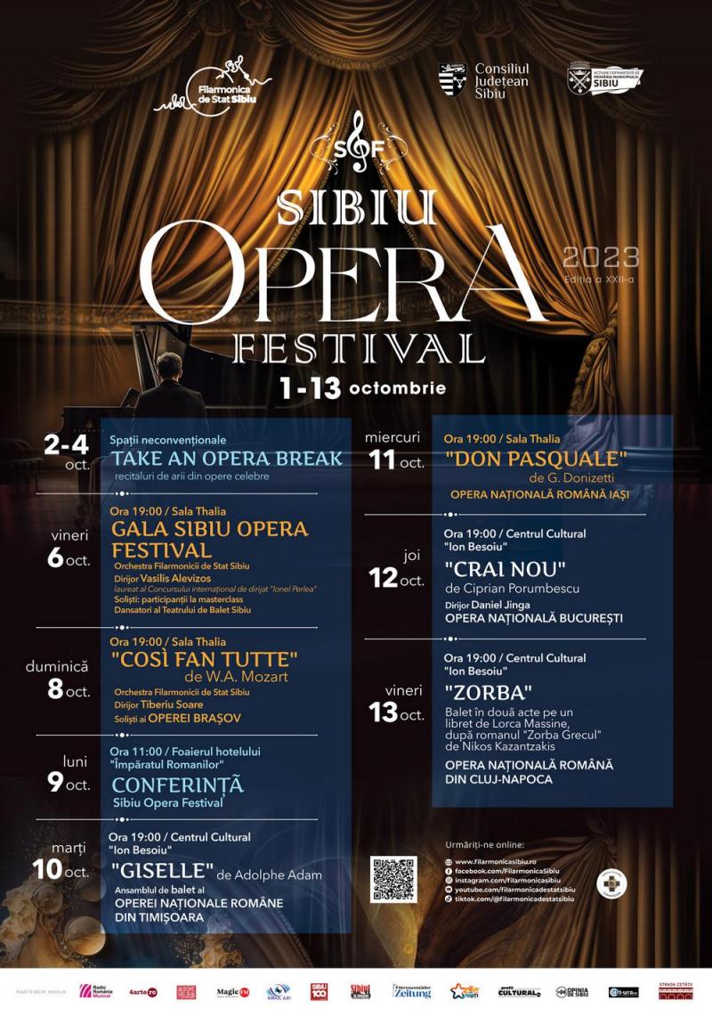 Festivalul de OperÄƒ de la Sibiu, octombrie 2023