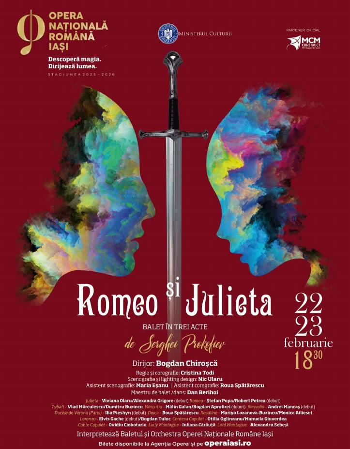 „Romeo și Julieta” la Opera Iași