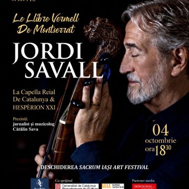 Celebrul Jordi Savall, pe scena Operei Iași