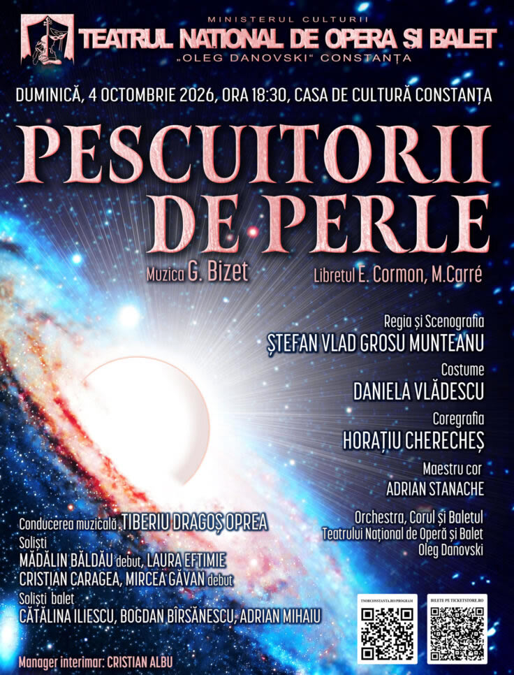 „Pescuitorii de perle” la Constanța