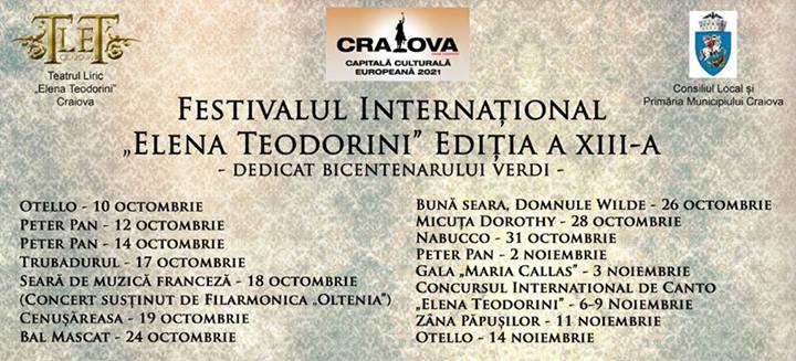Festivalul Internaţional Elena Teodorini